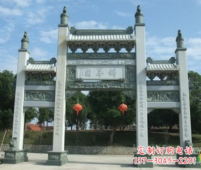 南阳牌坊雕塑艺术品定制精品