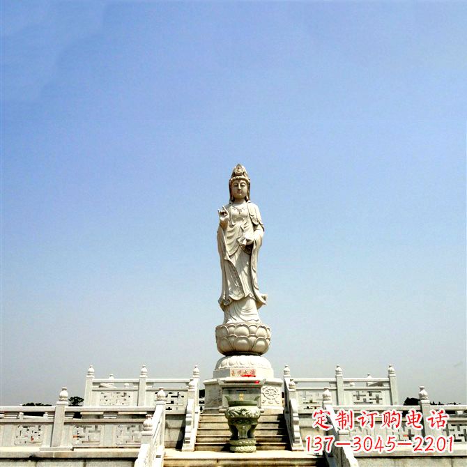 南阳观音大型石雕景观雕塑