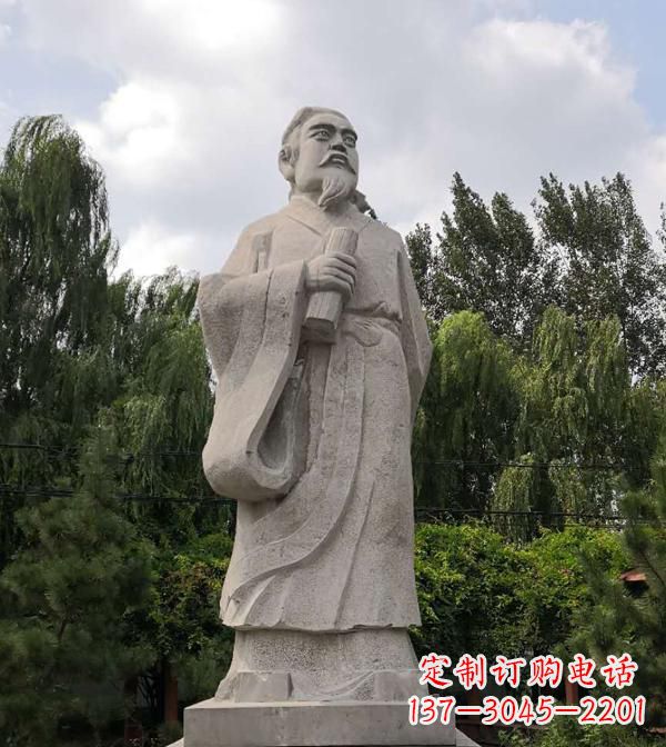 南阳中国古代历史名人雕塑