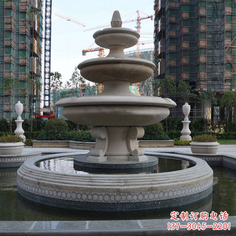 南阳东阳石雕喷泉雕塑定制