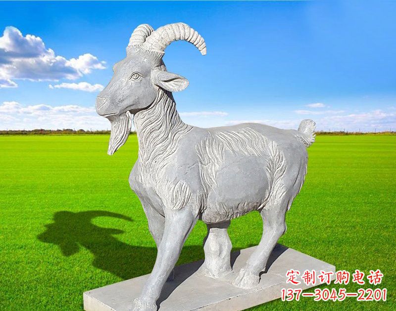 南阳中领雕塑以动物形态展现的艺术石雕