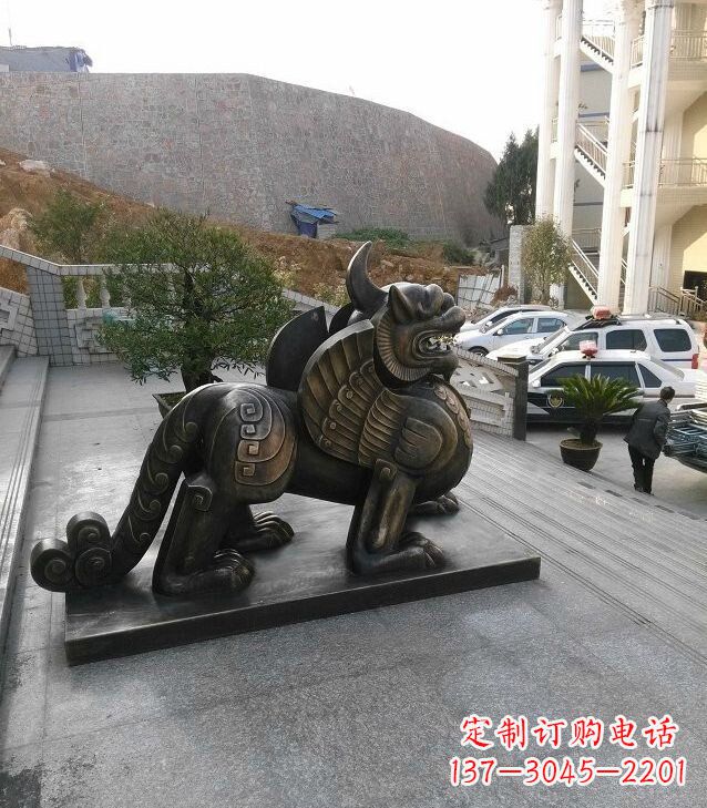南阳精美独角兽雕塑