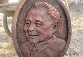 南阳传承历史，永记邓小平——邓小平头像铜雕塑