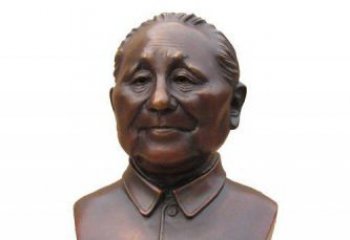 南阳伟人铜雕邓小平胸像