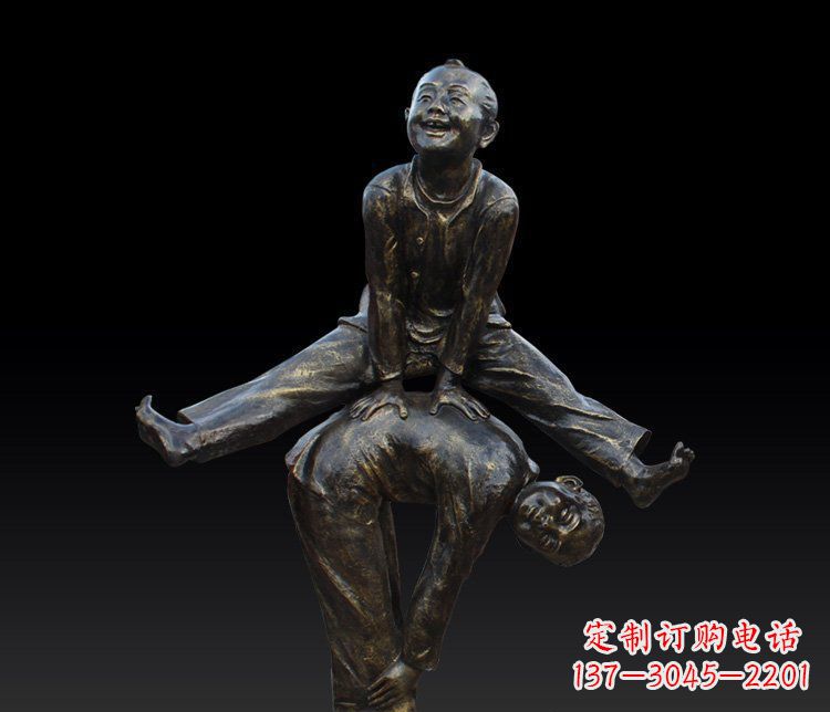 南阳儿童友善的山羊雕塑