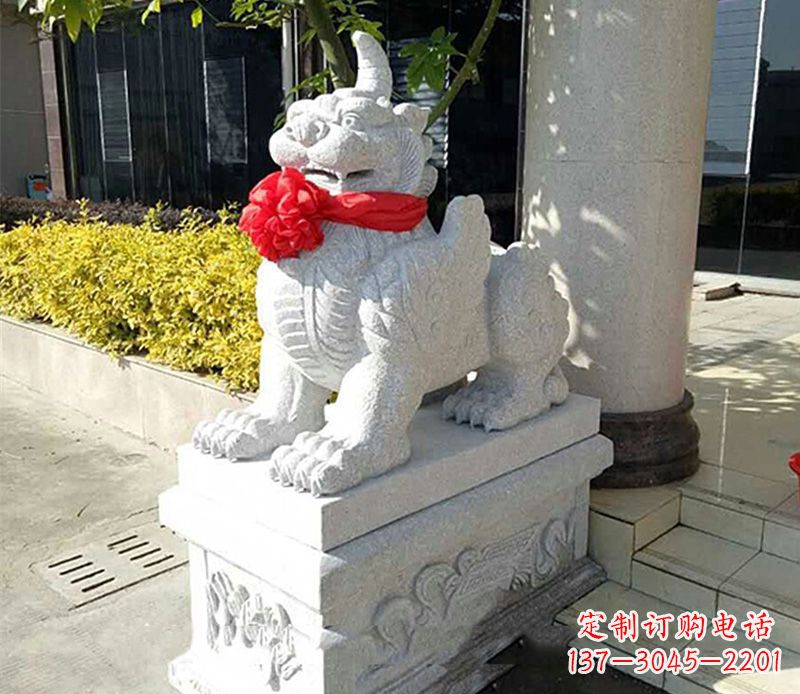 南阳优雅的独角兽雕塑