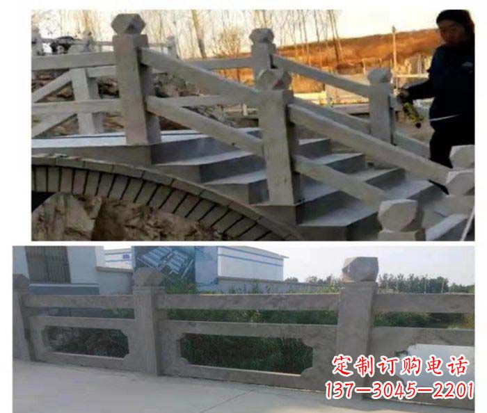 南阳精美仿古栏杆雕塑