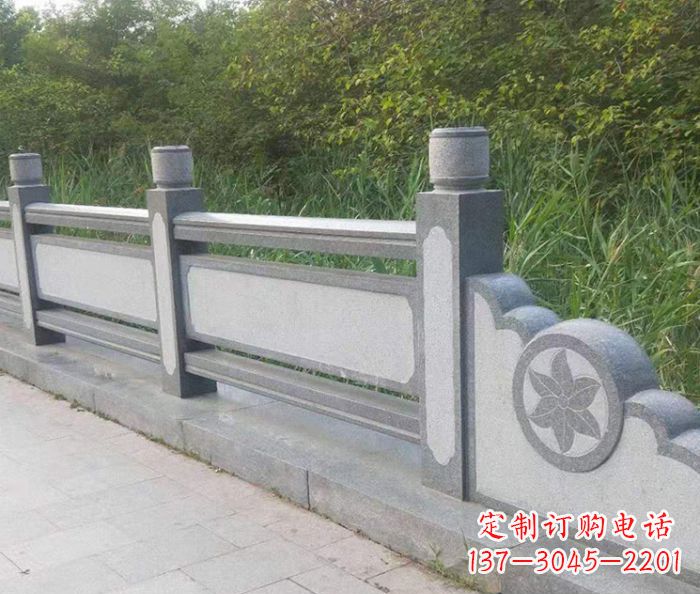 南阳精美仿古石栏杆雕塑