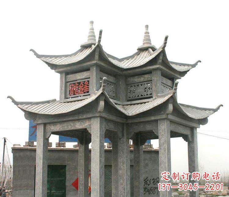 南阳仿古凉亭石雕