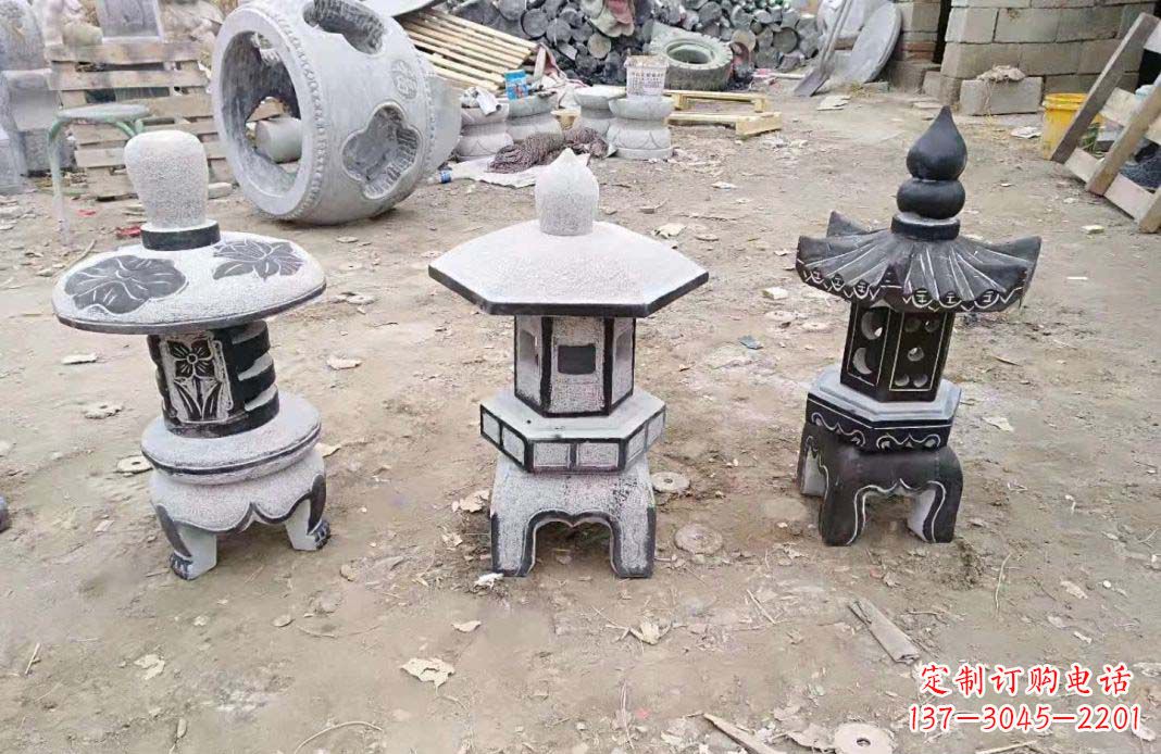 南阳仿古石灯雕塑