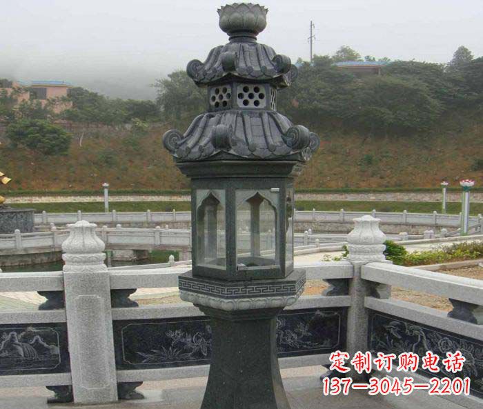 南阳仿古石灯公园景观石雕