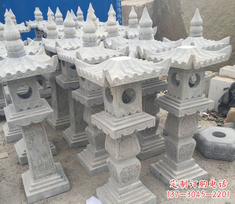 南阳仿古石灯园林景观石雕