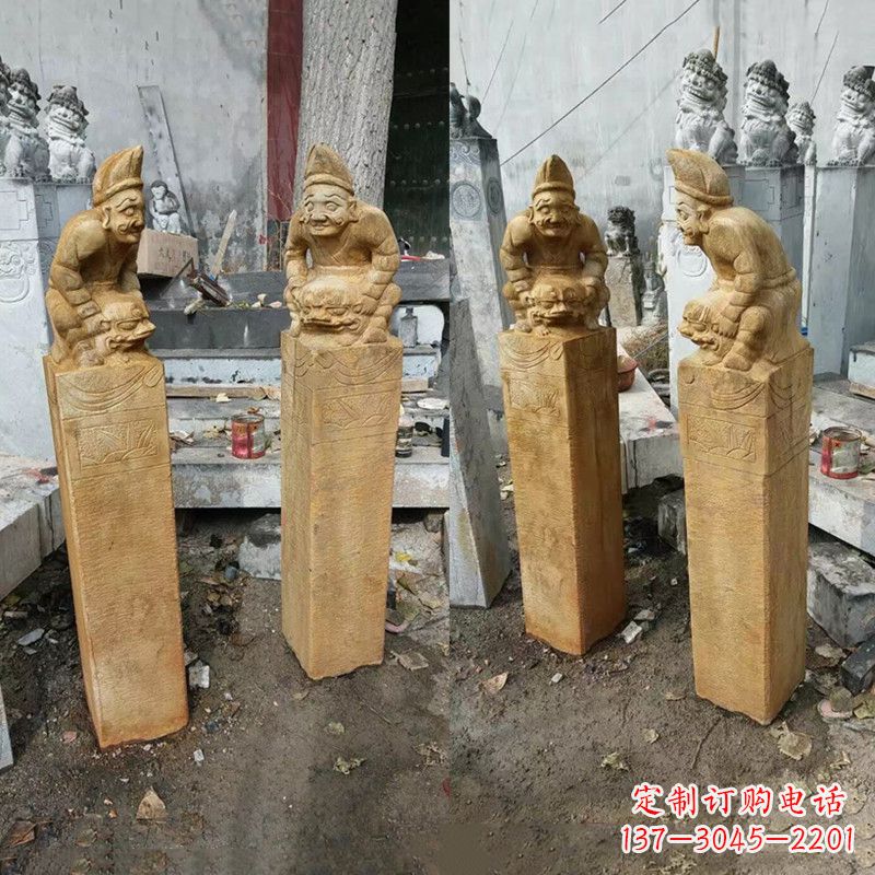 南阳仿古拴马桩