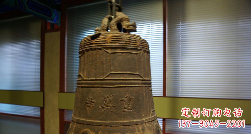 南阳仿古铜钟寺庙铜雕