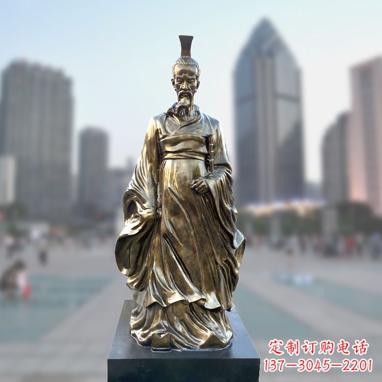 南阳专业定制屈原雕像