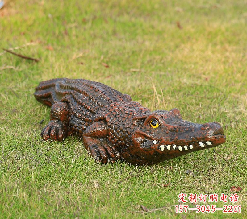 南阳精致动物雕塑——领雕塑