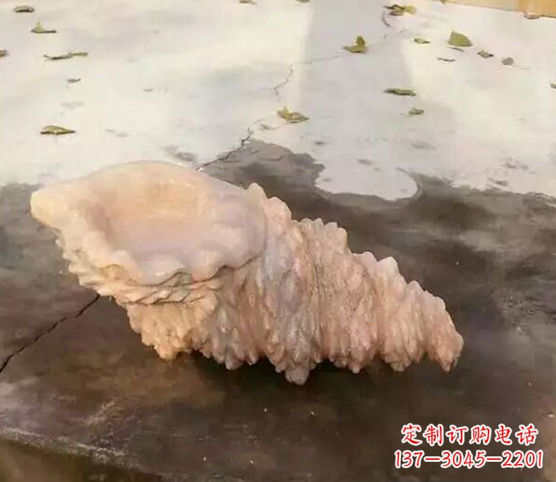 南阳仿真海螺石雕