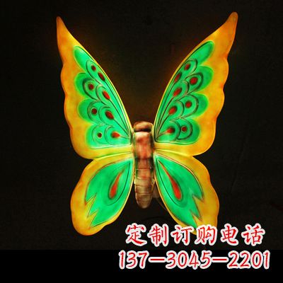 南阳闪耀蝴蝶,精致灯光雕塑