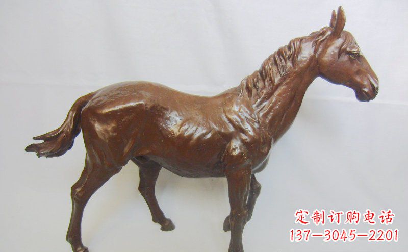 南阳仿真马铸铜动物雕塑