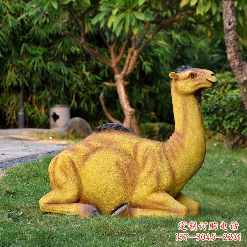 南阳艺术精美的骆驼雕塑