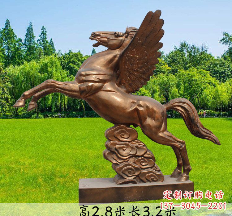 南阳精致细腻的马雕塑
