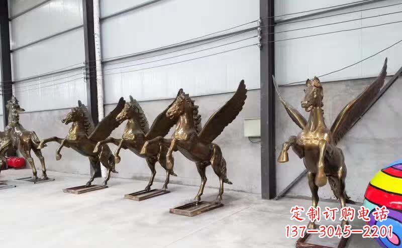 南阳飞马铜雕