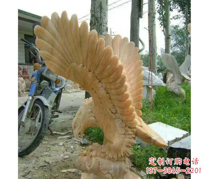 南阳精美老鹰雕塑,让你的室内装饰更加完美