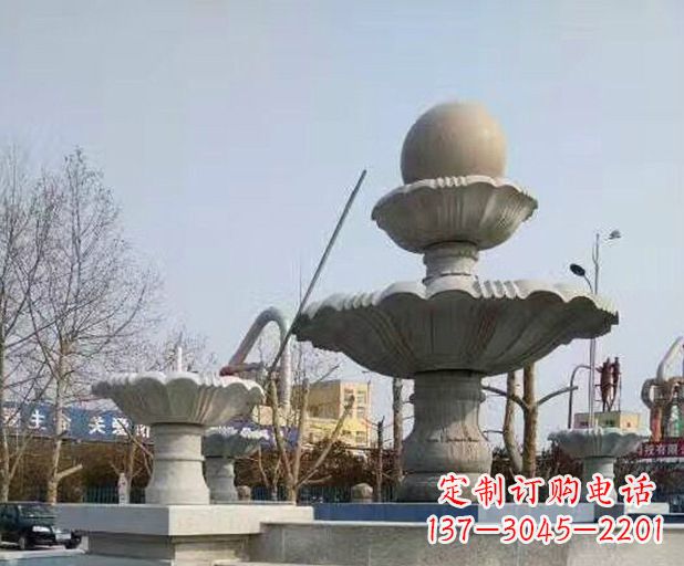 南阳精美风水球石雕塑