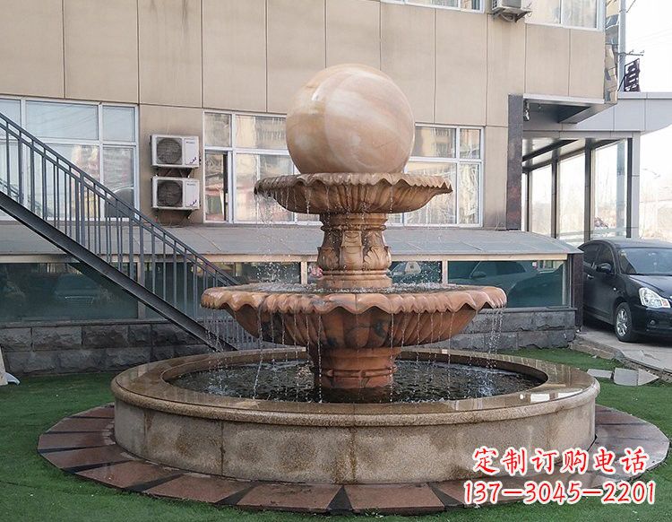 南阳独特的风水球石雕
