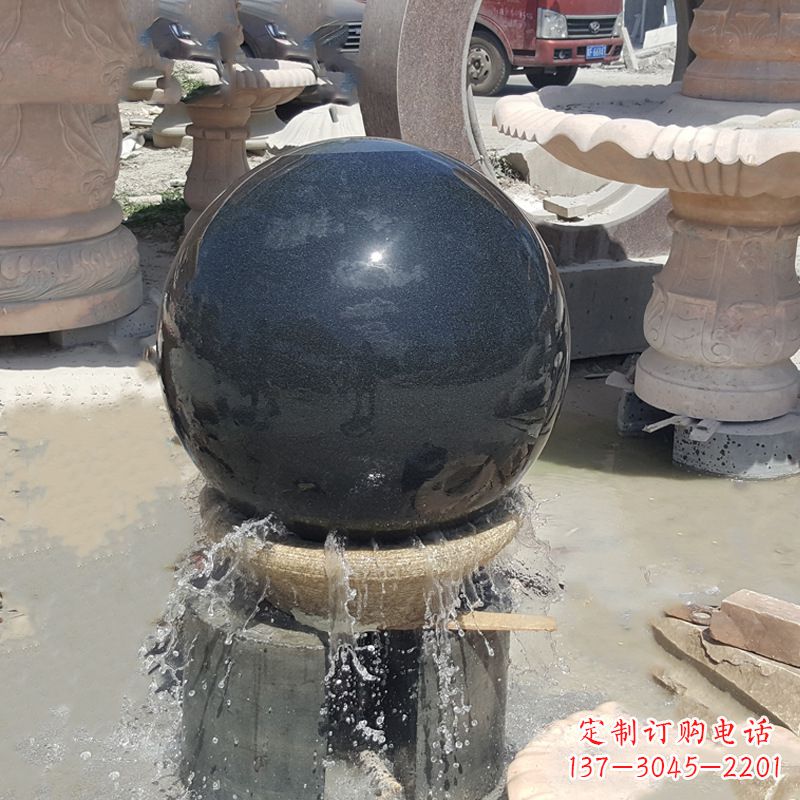 南阳福建风水石球雕塑
