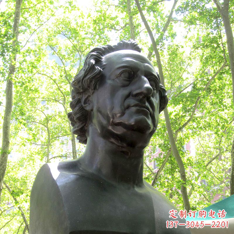 南阳泰勒·歌德精美半身胸像雕塑