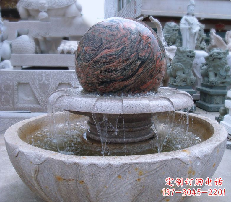 南阳时尚精致·水流喷泉雕塑