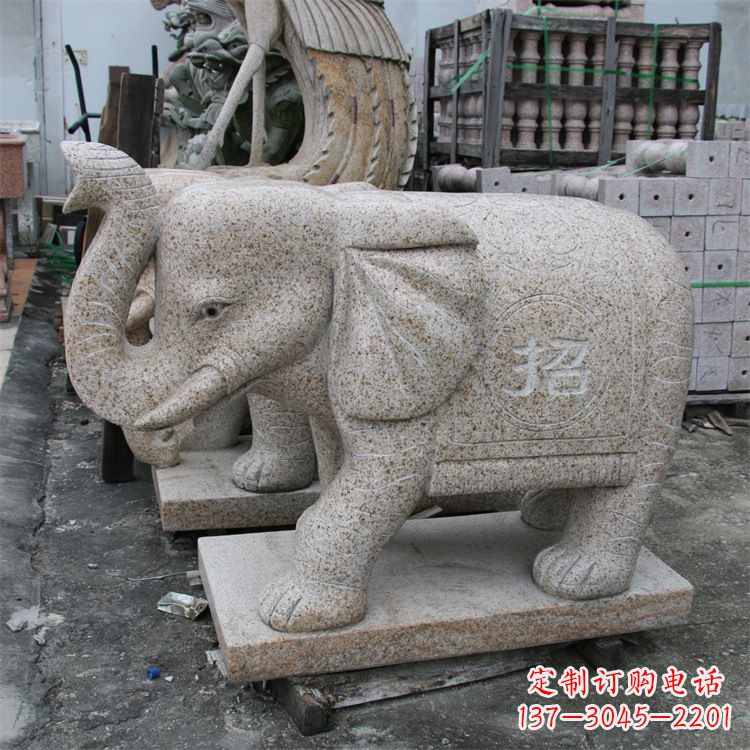 南阳唯美大象雕塑
