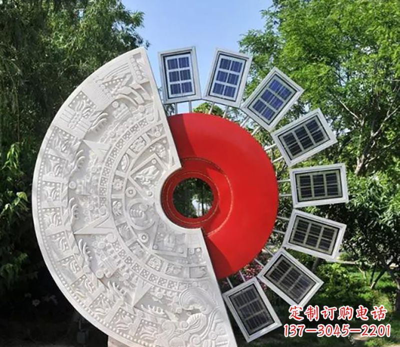 南阳 卓越的不锈钢齿轮雕塑