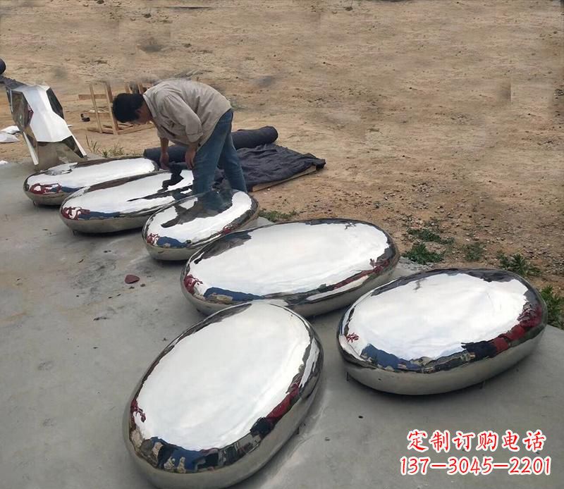南阳中领雕塑水滴形艺术雕塑