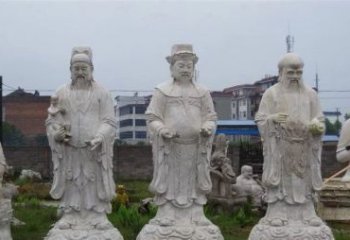 南阳福禄寿神像石雕定制服务