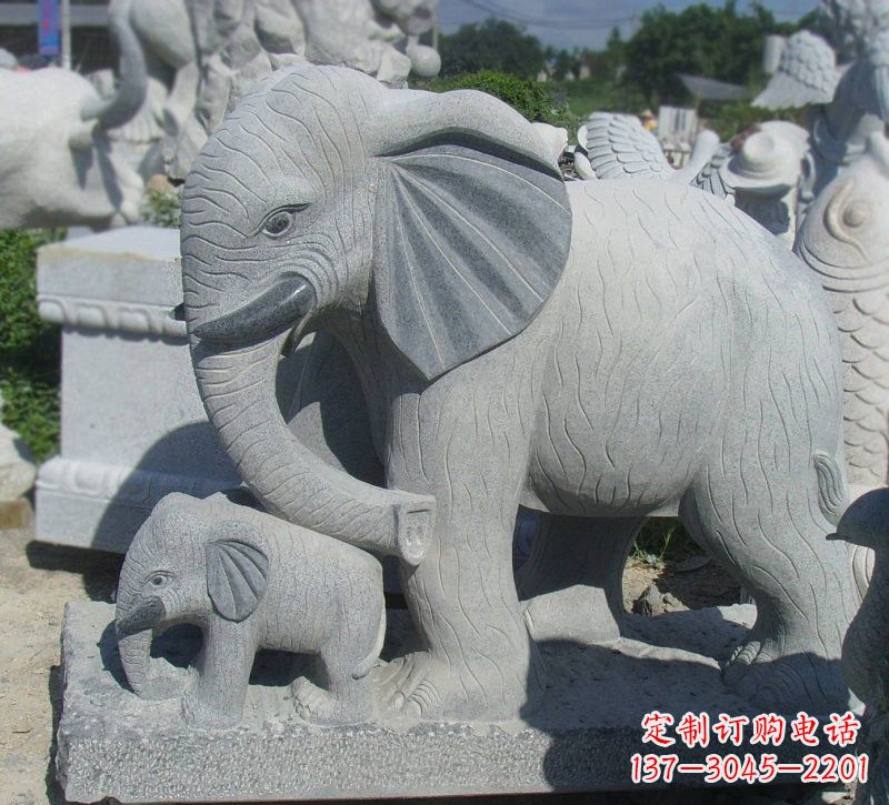 南阳雕塑艺术大象雕塑