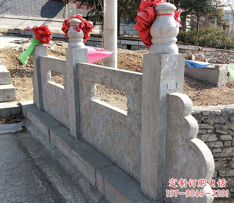 南阳公园定制石栏板雕塑