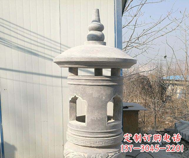 南阳精美公园大理石石灯雕塑