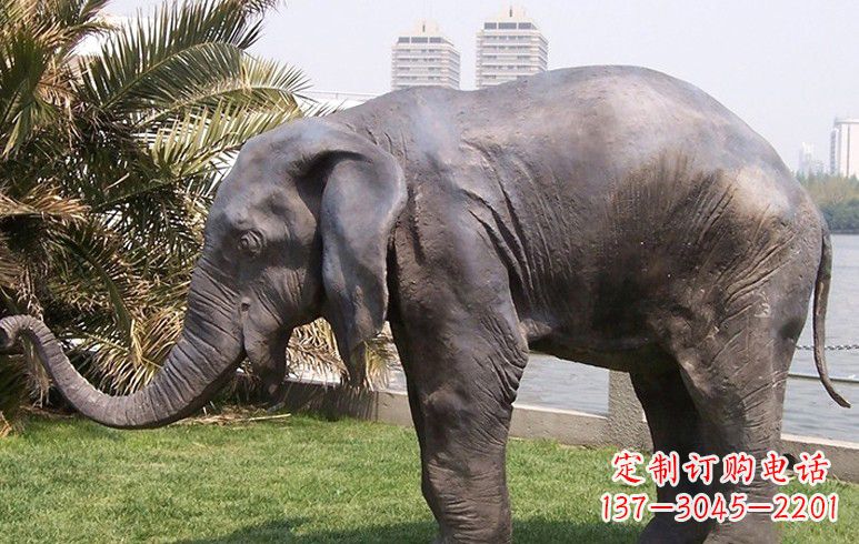 南阳高品质铜质大象雕塑