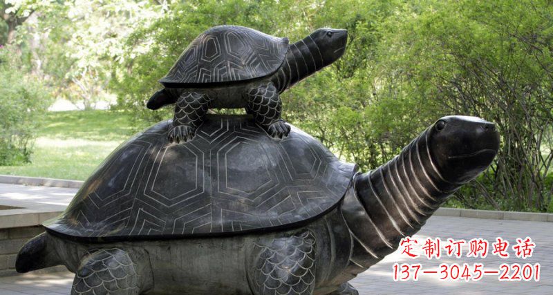 南阳铜质乌龟景观雕塑