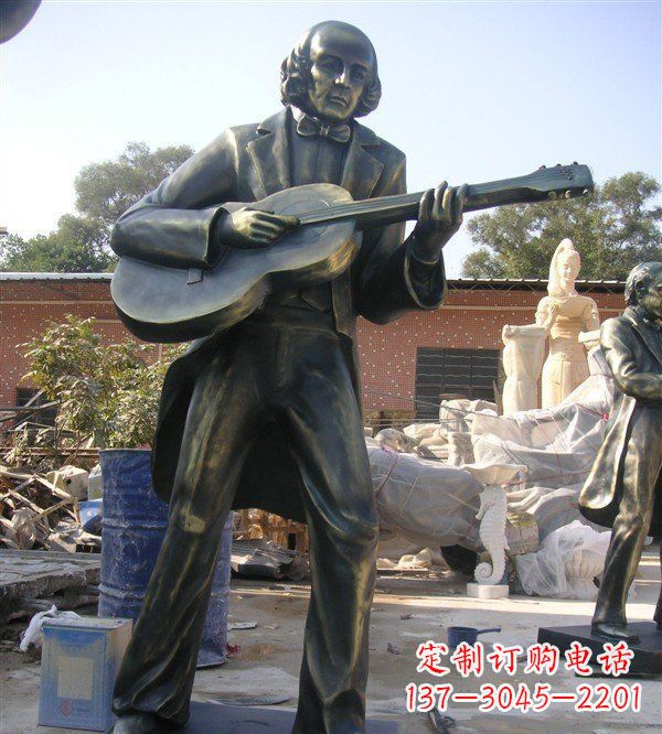 南阳高端精致吉他雕塑