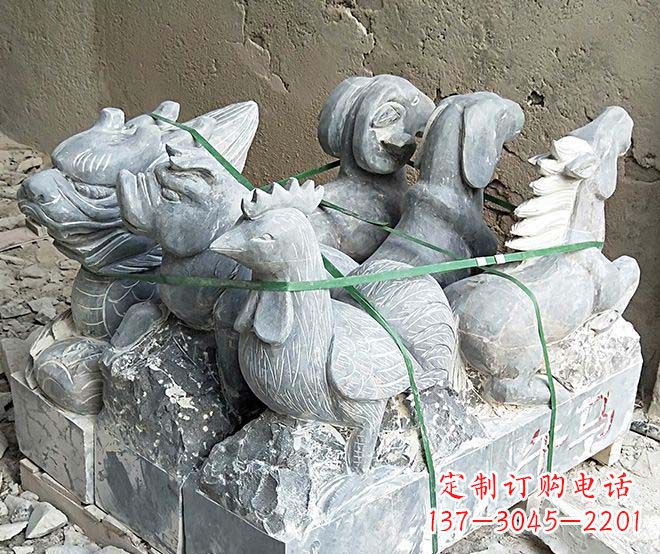 南阳精致动物雕塑,让美好永流传