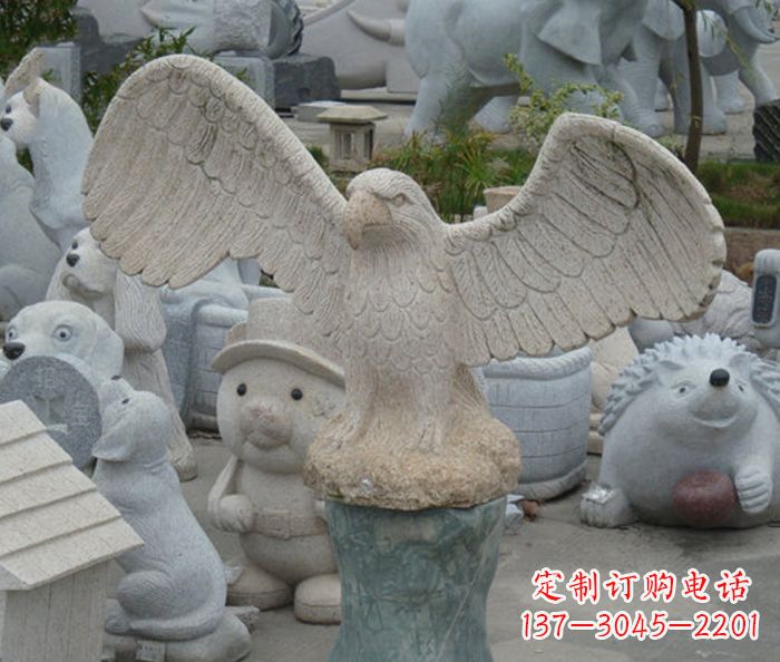 南阳令人叹为观止的老鹰石雕