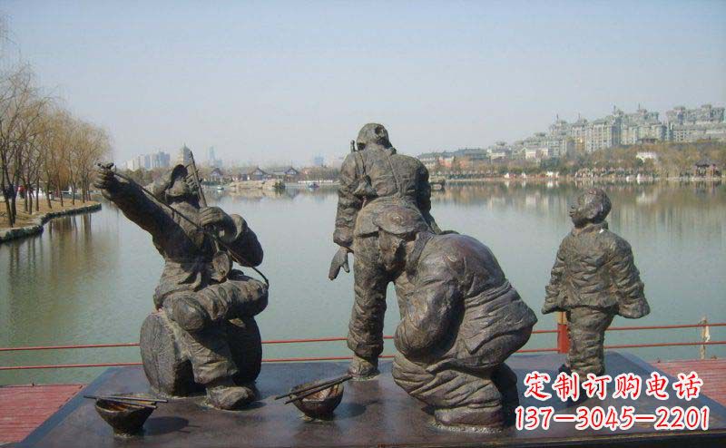 南阳精美中式二胡雕塑