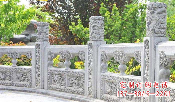 南阳公园仿古石栏板_1