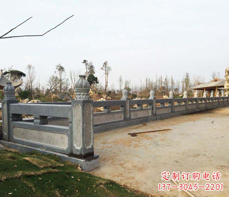 南阳公园仿古石栏板景观石雕 (3)