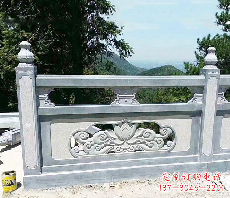 南阳公园仿古石栏板景观石雕 (8)
