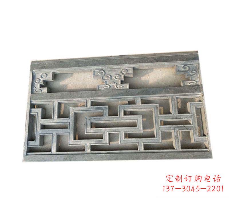 南阳公园仿古石栏板景观石雕