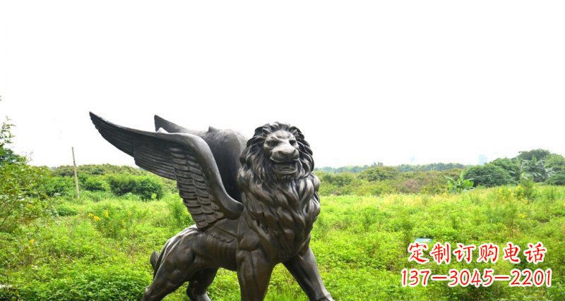 南阳中领雕塑精美的动物铜雕